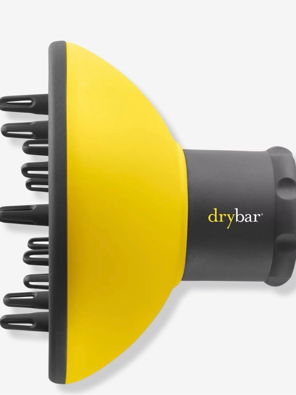 Drybar Yellow and Gray Hair Diffuser Attachment